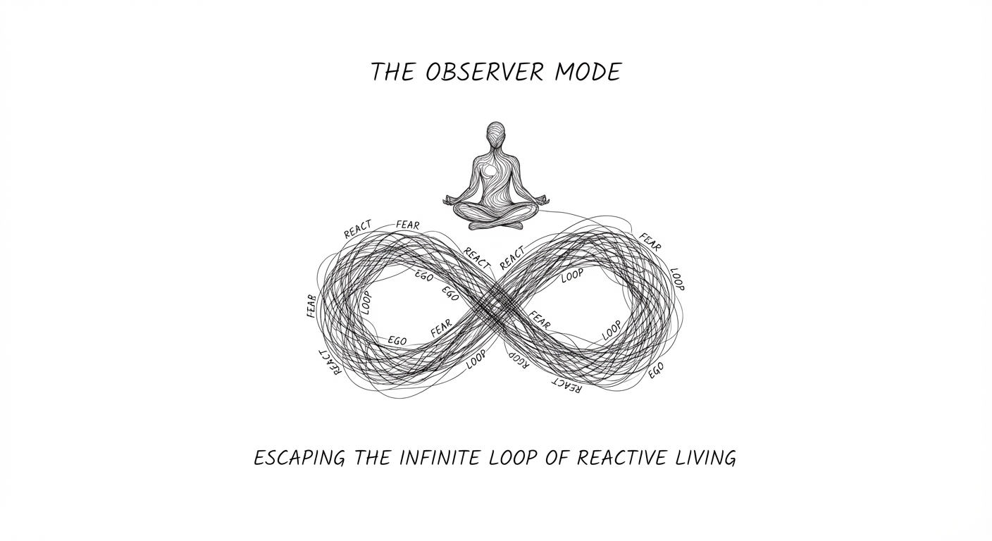 The Observer Mode: Escaping The Infinite Loop Of Reactive Living